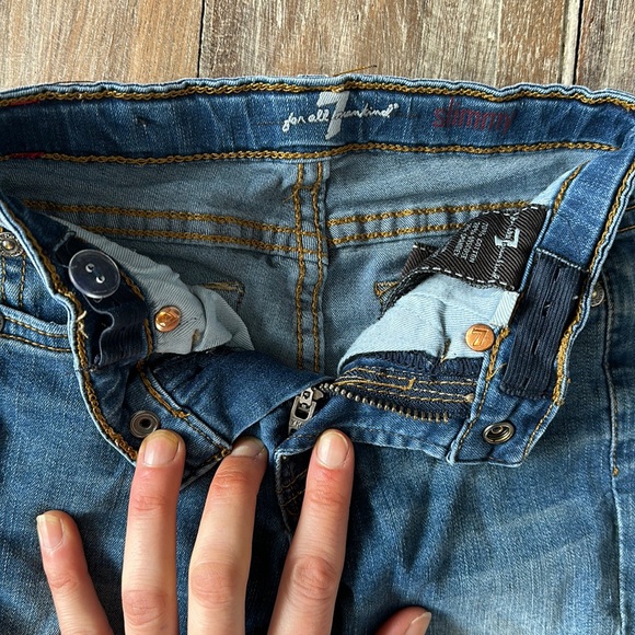7 for all mankind toddler boy jeans size 2T - Picture 3 of 10